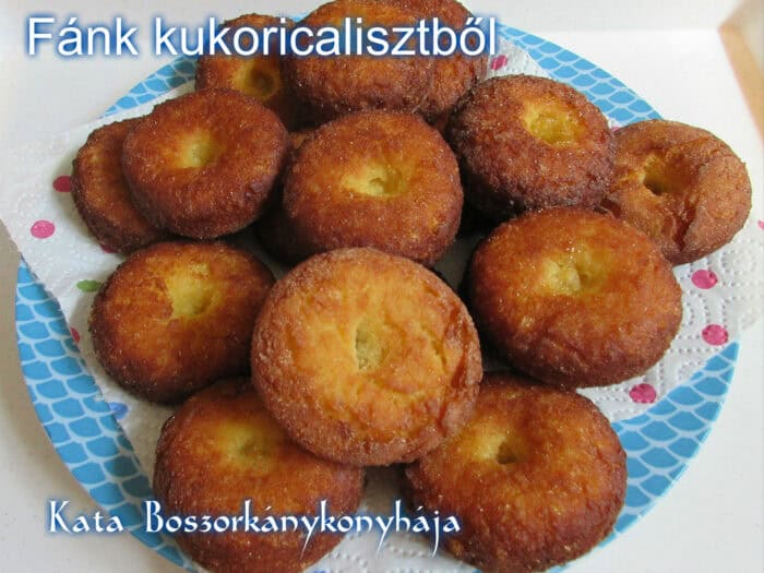 Fánk kukoricalisztből