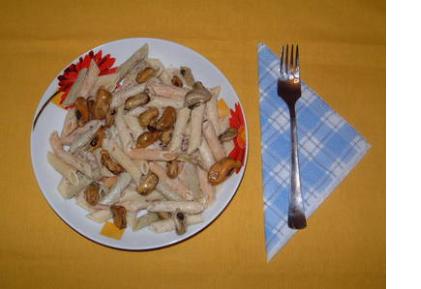 Kagylós tésztasaláta