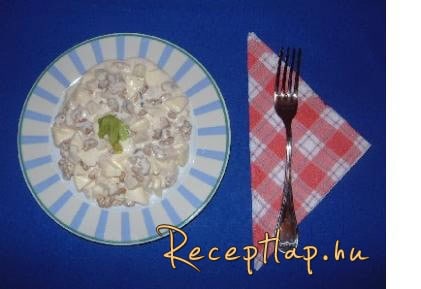 Zellersaláta savanykás almával