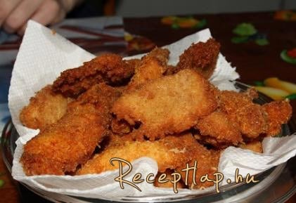 Sajtos csirkefalatok