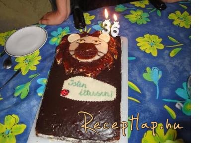 Oroszlánfej torta