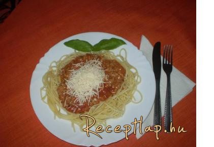 Bolognai spagetti ahogy én készítem