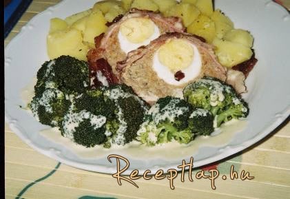 Stefániasült bacon szalonnával