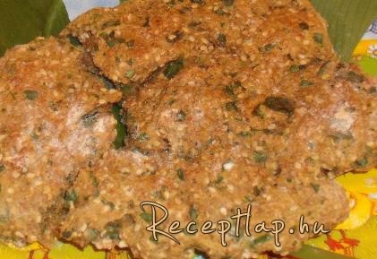 Medvehagymás tönkölylángos