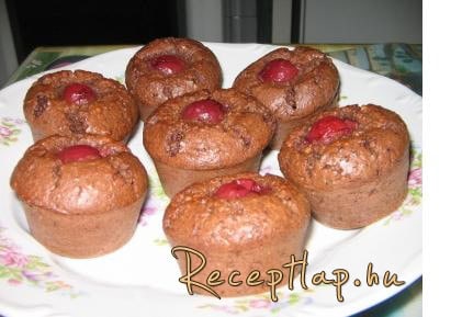 Kakaós muffin (saját recept)