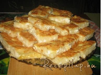Hamis túrós rétes