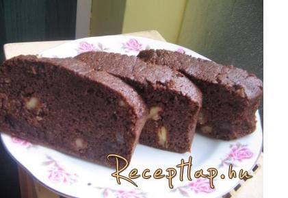 Diós brownie