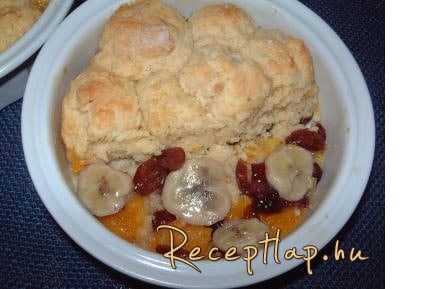 Gyümölcsös cobbler ( amerikai desszert )