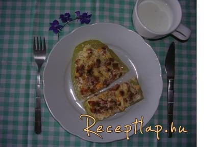 Cukkíni töltve- saját recept