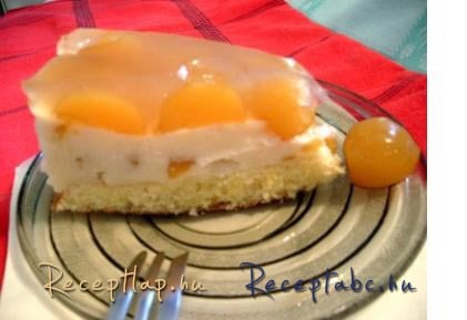 Sárgadinnye krémes-torta