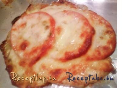 Paradicsomos,mozzarellás csirkemell