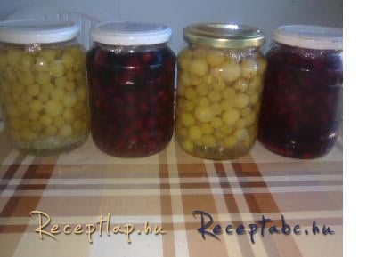Szőlő befőtt
