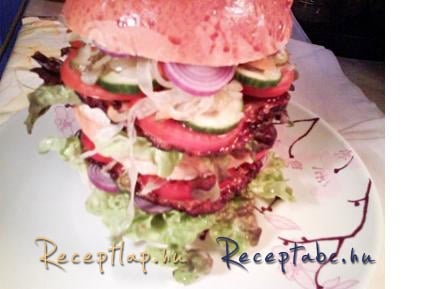 Dupla csirkeburger