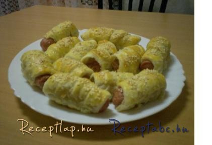 Virslis pizzaroló Tante Fanny tésztából