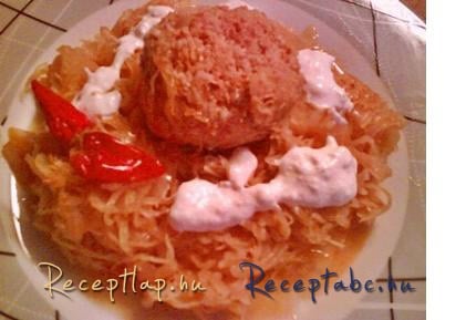 Gombócos káposzta