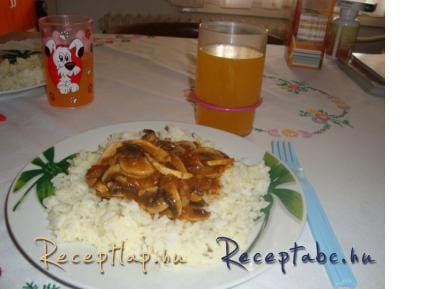 Gombapörkölt MikroPlusz edényben