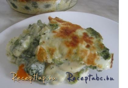 Rakott brokkoli