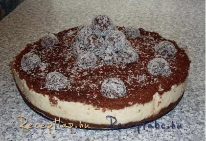 Kókuszgolyó torta