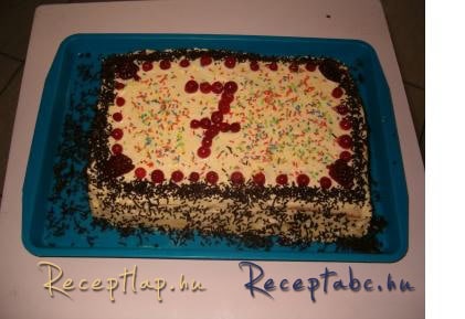 hamis tiramisu krémem