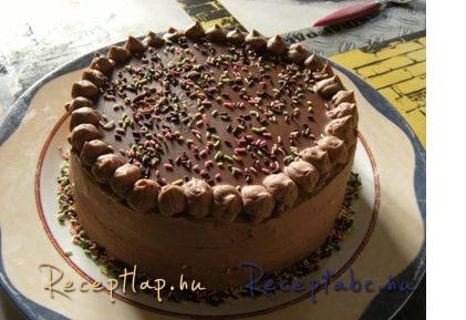 Csokitorta (fözött krémböl)