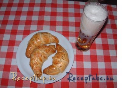 Sonkás croissant Tante Fanny tésztából