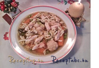 Újházy tyúkhúsleves