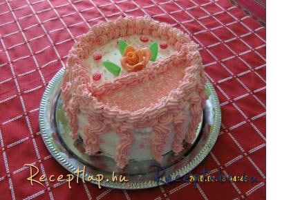 Tejszínes-Gesztenyés torta