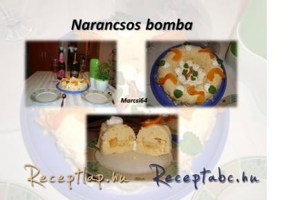 Narancsos bomba
