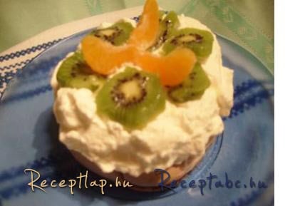 Mini csokis Pavlova – 4 db