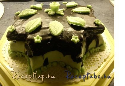 Marcipán torta Szilvinek