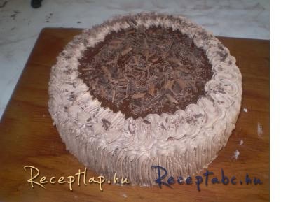 Csoki-vanilia torta