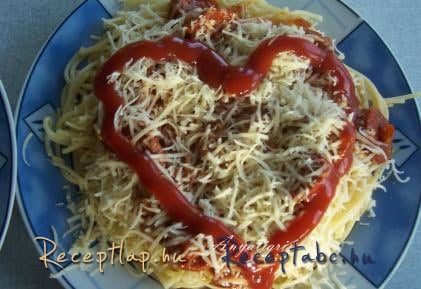 Kolbászos spagetti