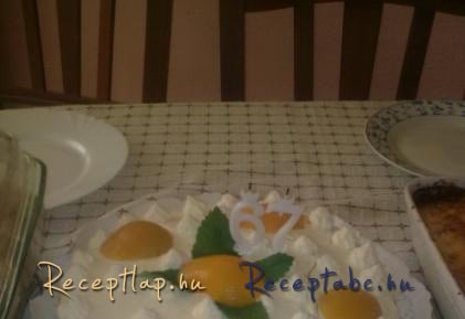 Puding krémes torta