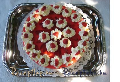 Epres joghurt torta sütés nélkül