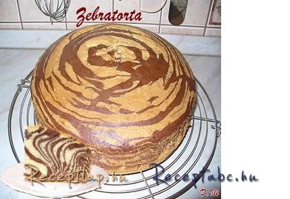 ZEBRA TORTÁT AHOGY ÉN CSINÁLOM