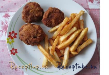 Sajtos húsgombóc