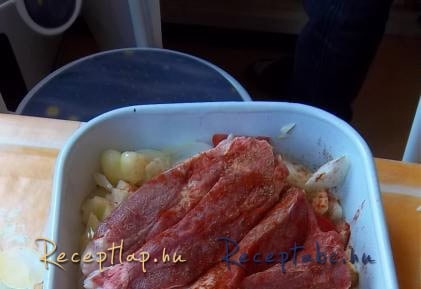 Csülök Katika módra