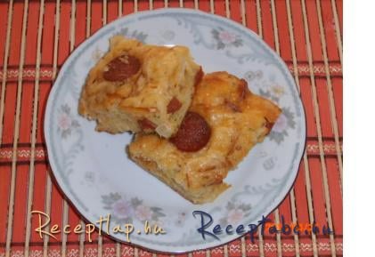 Kolbásztorta.