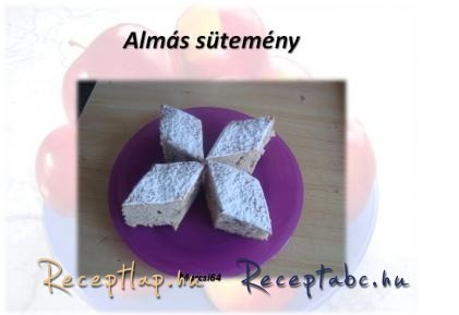 Almás süti