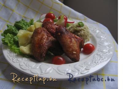 Pikáns csirkeszárnyak