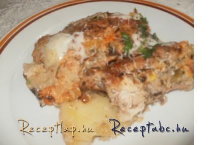 Rakott–csirkecombok