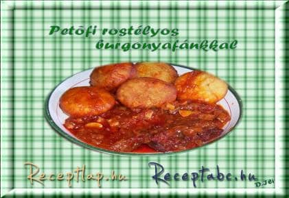 Petőfi rostélyos burgonyafánkkal