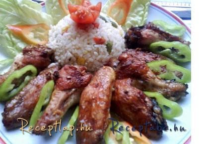 Ropogós csirkeszárnyak