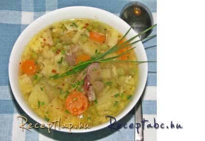 Tavaszi zöldséges csirkeragu