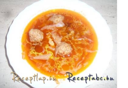 Káposzta leves,,hus gomboocal,,,