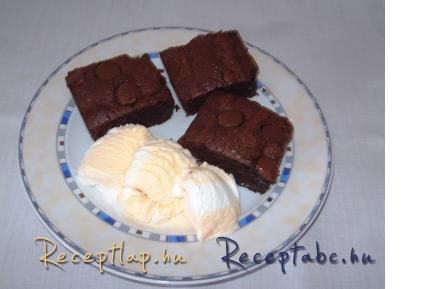 Diós brownie