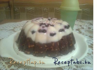 Pudingos-gyümölcsös finomság