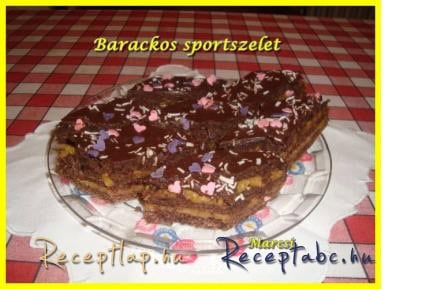 Barackos sportszelet