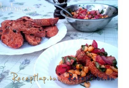 Paradicsomos bruschetta