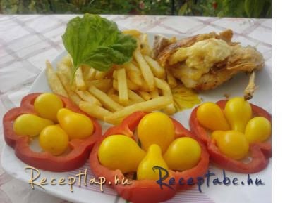 Pácolt nyuszi sajttal